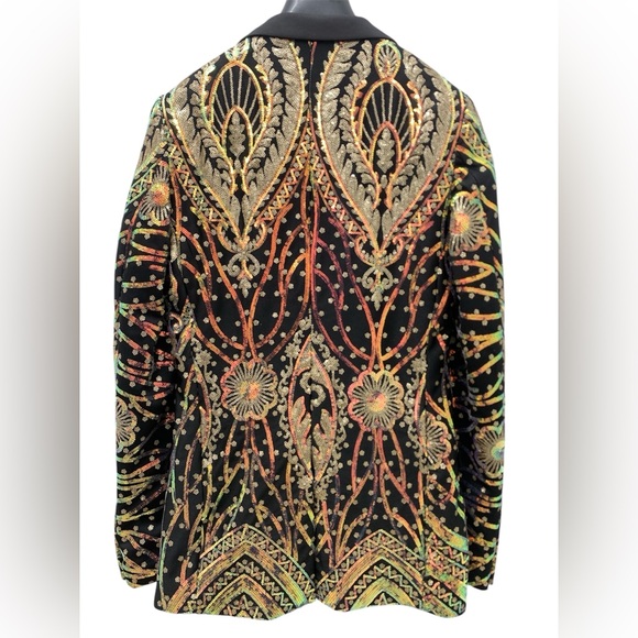 Sulso Couture Black/Gold Blazer